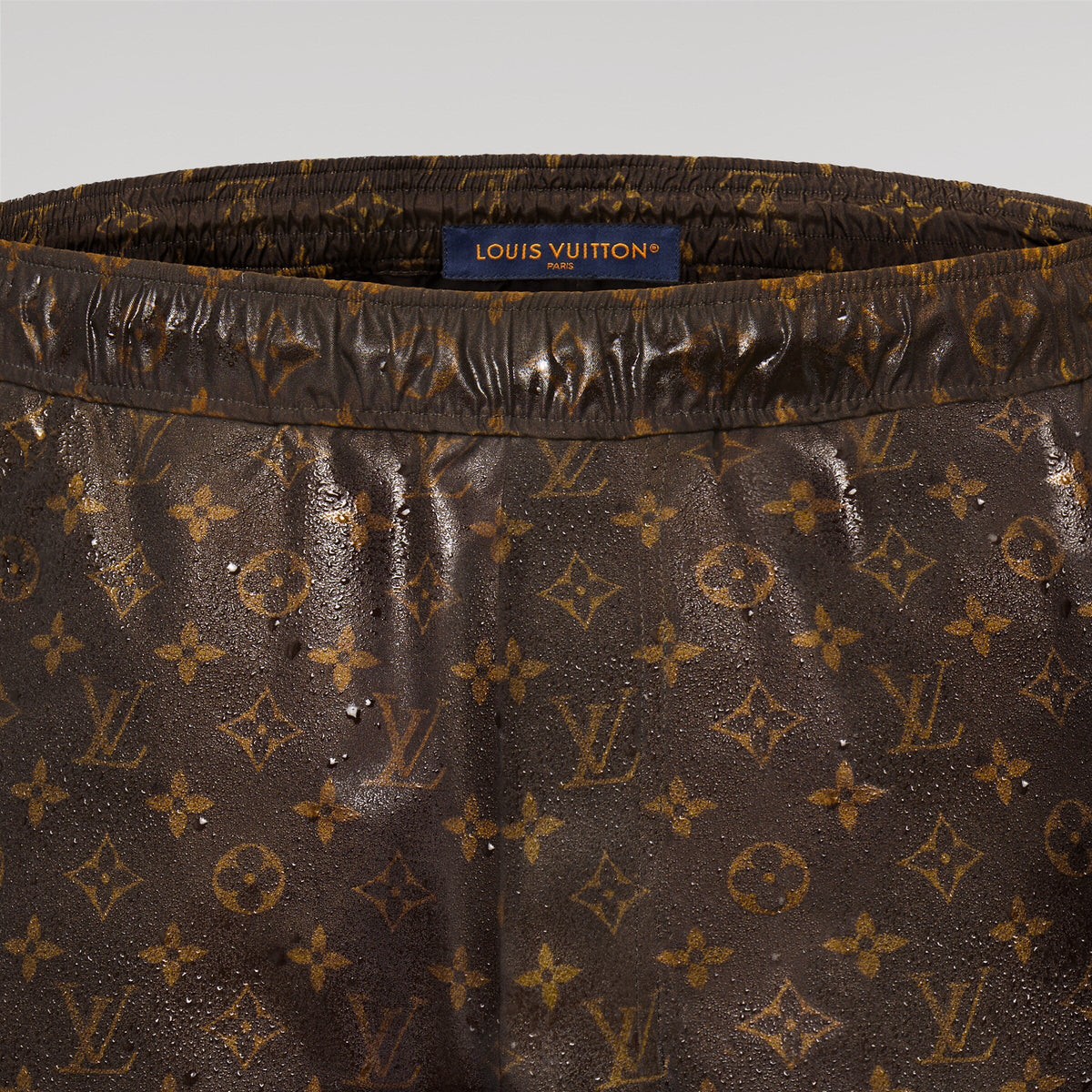 Louis Vuitton Silk Tech Drawstring Pants
