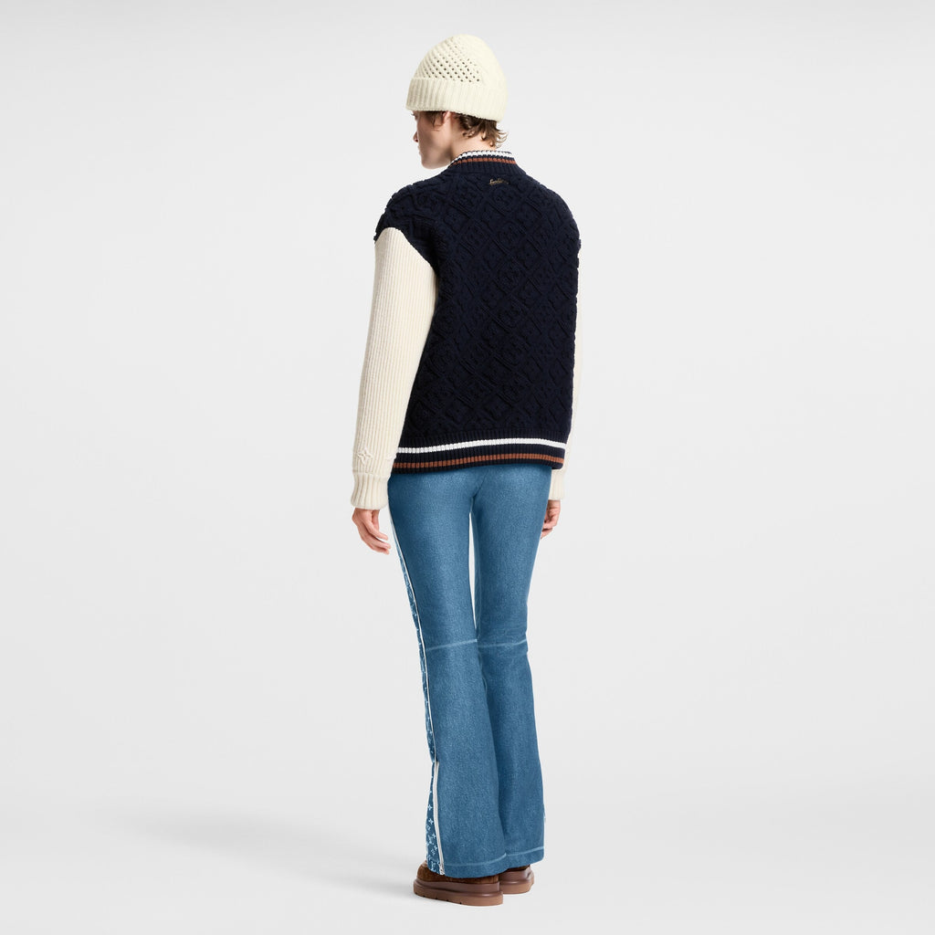 Monogram Toweling Varsity Jacket