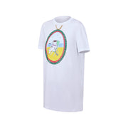Cat Stamp T-Shirt Dress