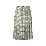 Nouveau Monogram Pleat Skirt