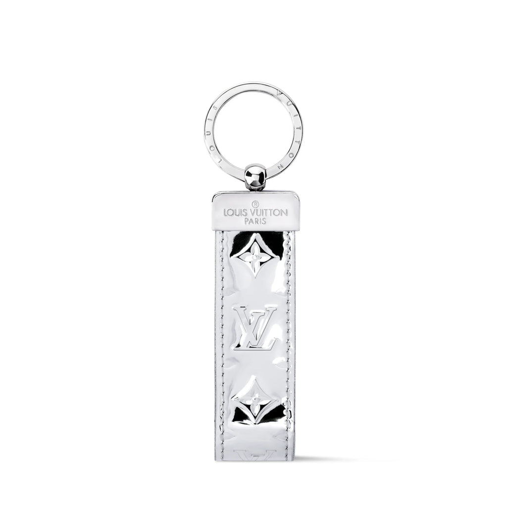 Dragonne Monogram Mirror Bag Charm