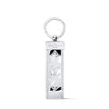 Dragonne Monogram Mirror Bag Charm