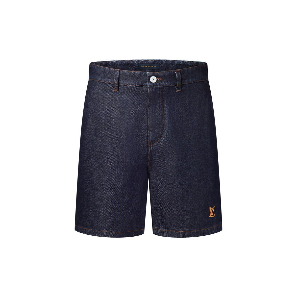 Tailored Denim Shorts
