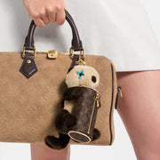 LV Otter Pouch Bag Charm