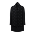 Monogram Double Face Relaxed Coat