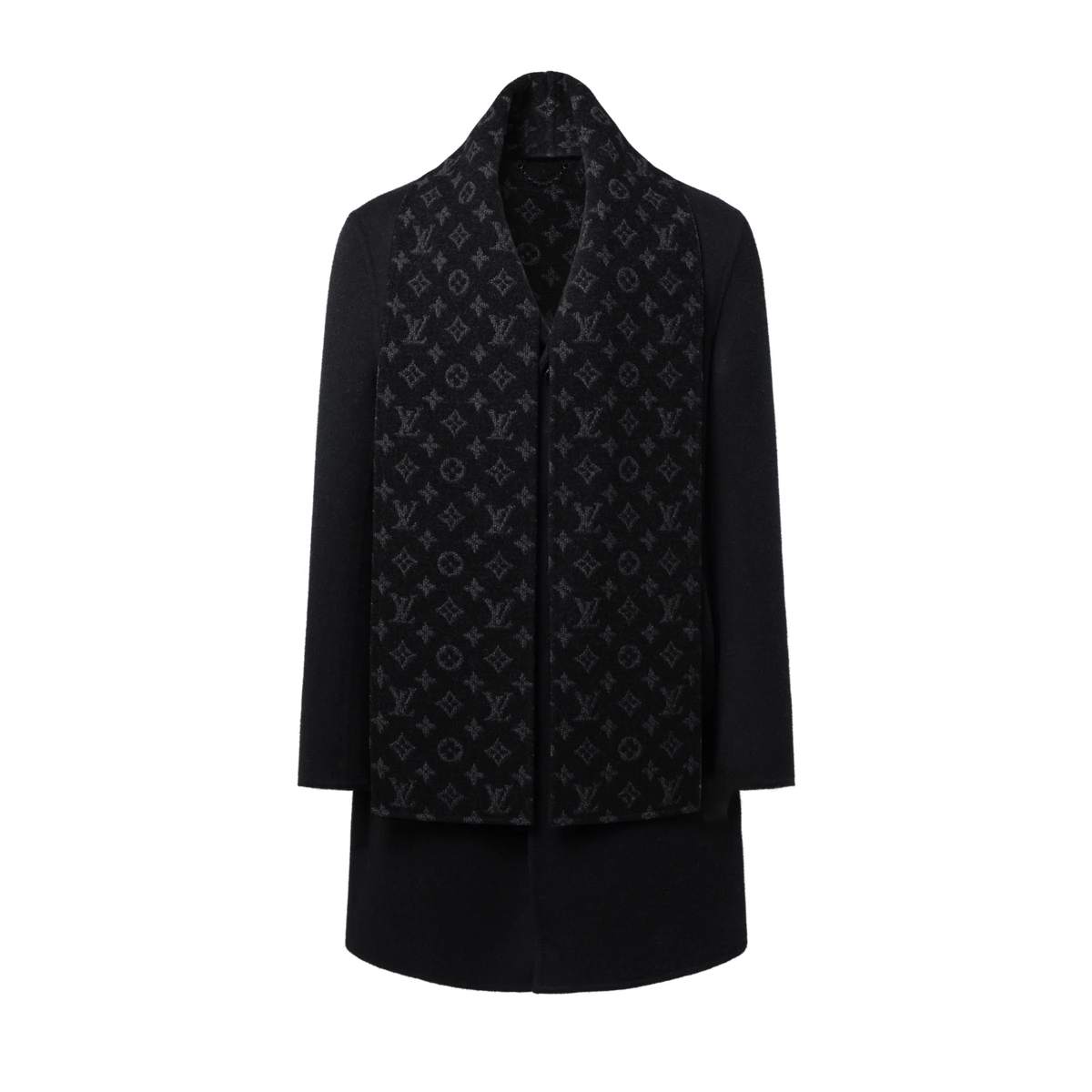 Monogram Double Face Relaxed Coat