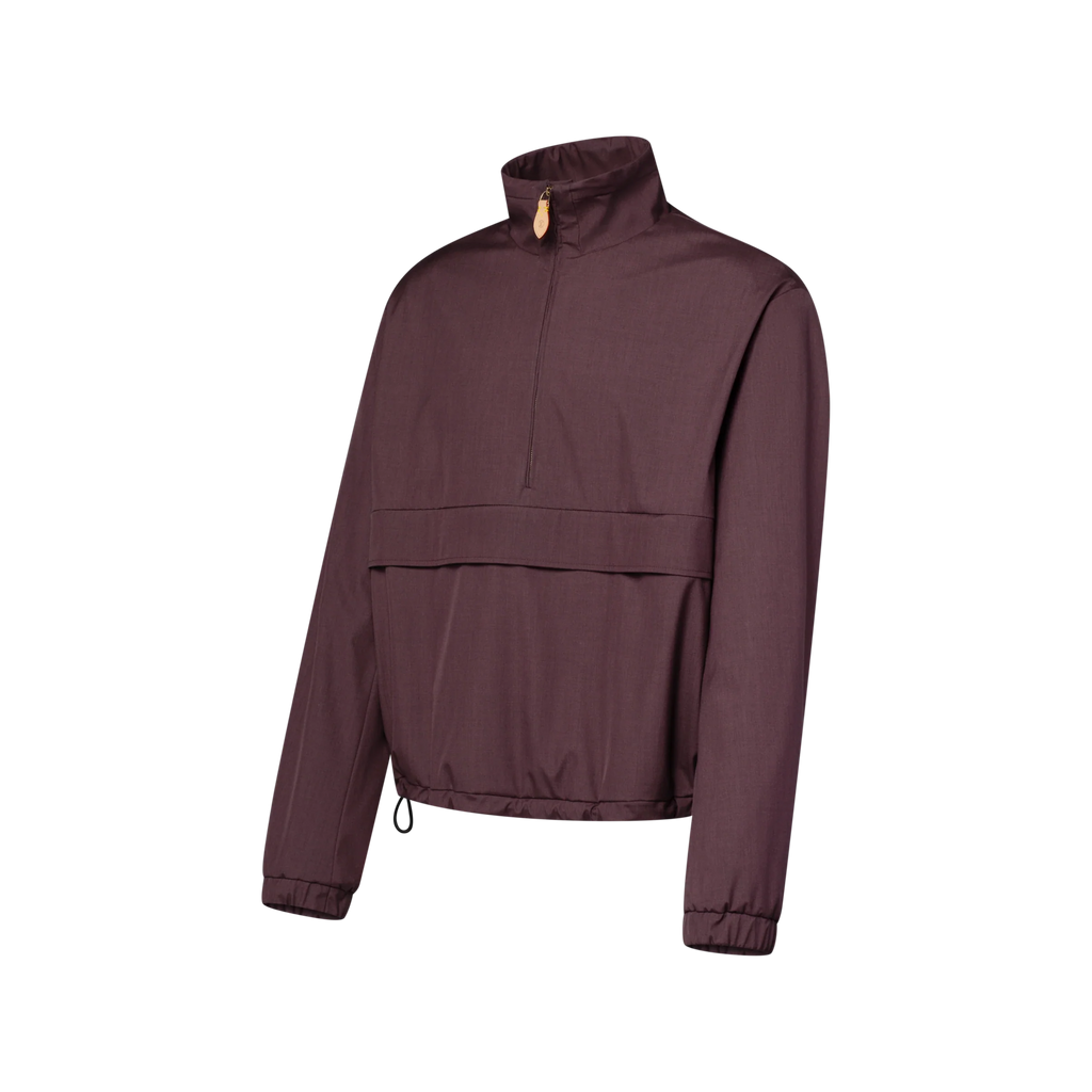Technical Wool Silk Anorak